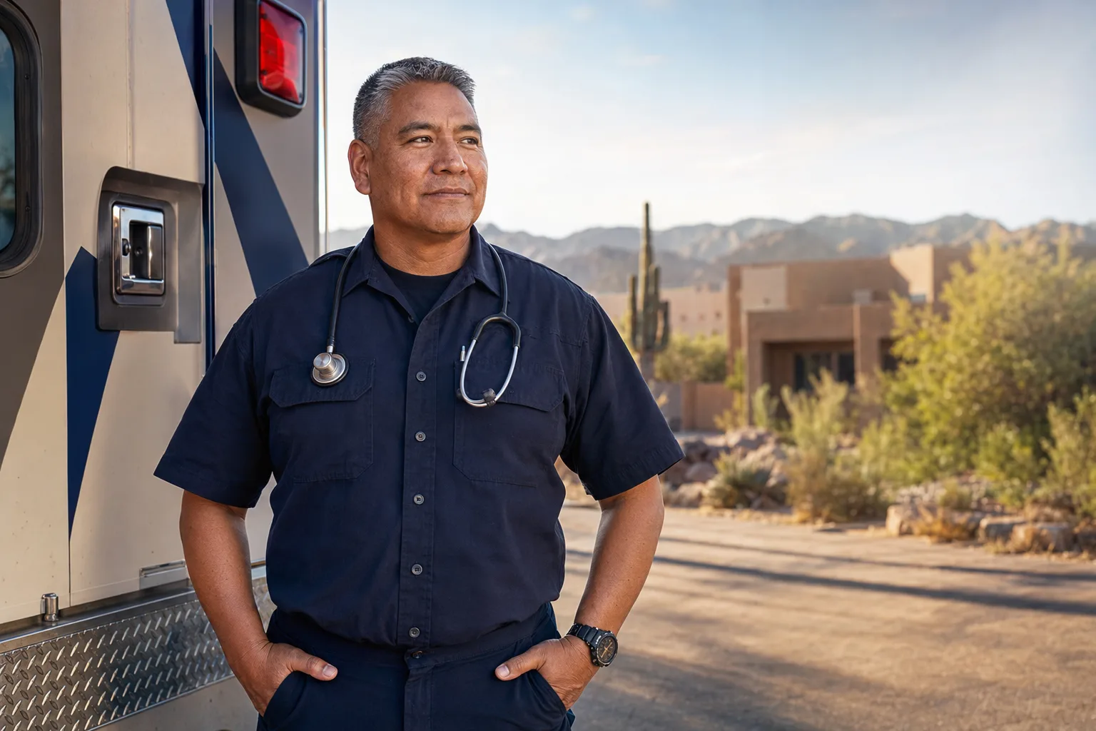Paramedic eligible for the Frontline Wellness Free B12 program